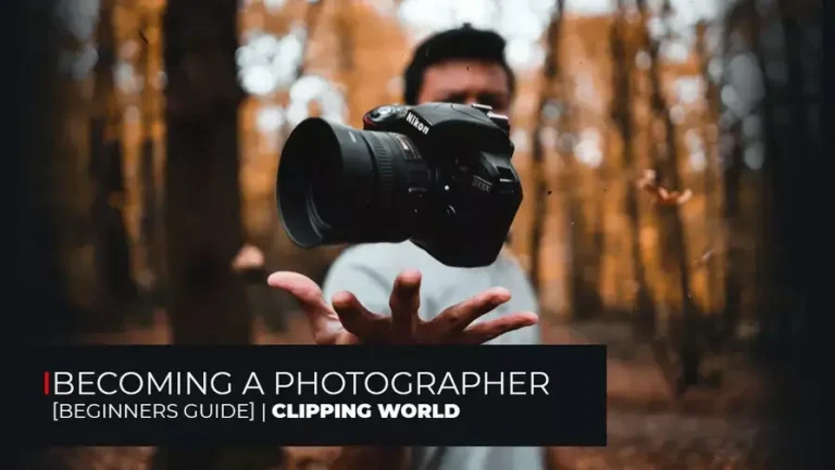 becoming a photographer clipping world