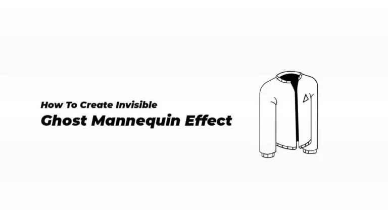 how to create invisible ghost mannequin effect