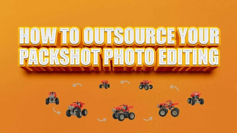 how to outsource your packshot photo editing