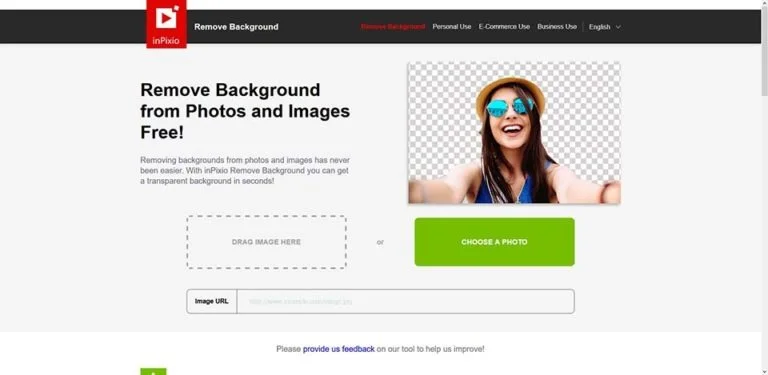 Inpixio, Background Online Tools