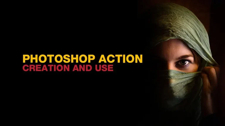 photoshop action creation and use