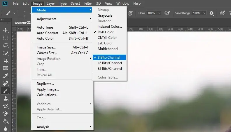 photoshop action panel