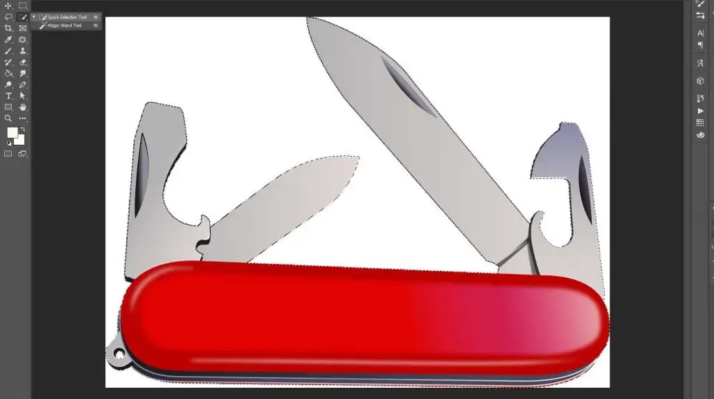 quick selection tool