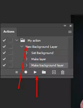 changing layer background