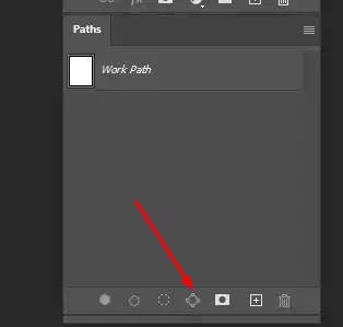 convert the selection outline into a path, snowflake shape border