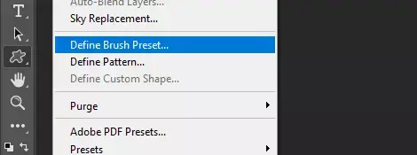 Create A Brush From The Shape