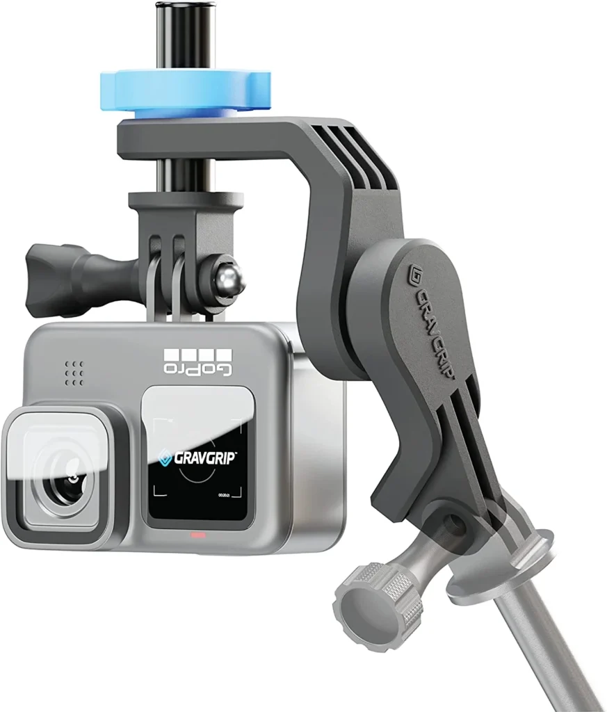 GRAVGRIP V2 Hydraulic Leveling Mount for Action Camera