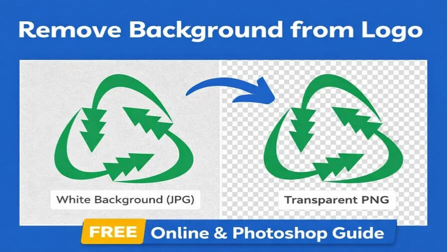 Remove background from logo online free showing white JPG vs transparent PNG example