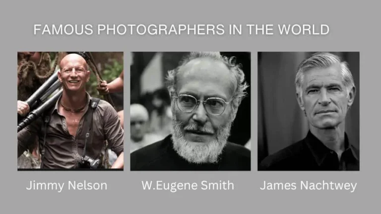 Famous Photographers in the World