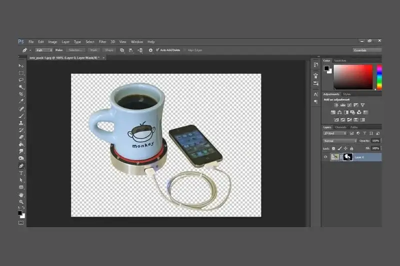 Remove or replace background Photoshop
