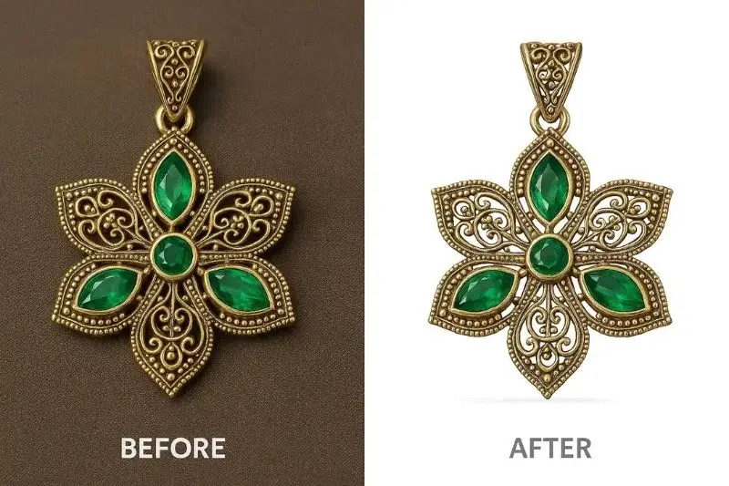 Complex jewelry image example