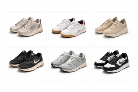 batch photo editing before example with multiple product images after editing