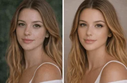 portrait background cleanup before after clean background