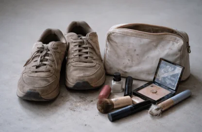 Low-quality product image before retouching with poor lighting and unprofessional look