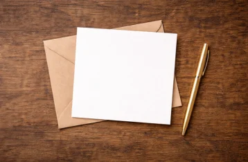 empty christmas photo frame without image