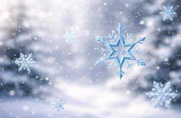 snowfall effect before editing minimal snow particles