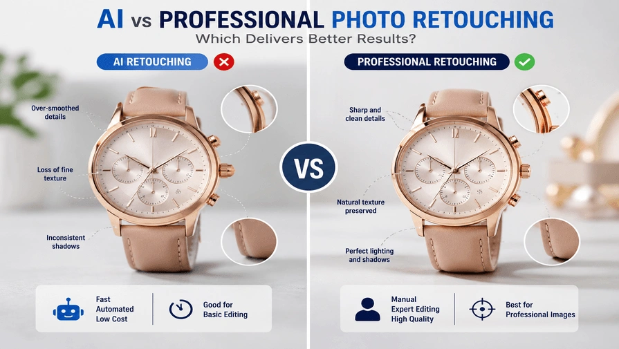 AI vs Professional Photo Retouching: Which Delivers Better Results?