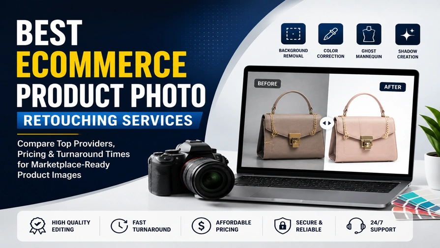 Best Ecommerce Product Photo Retouching Services in 2026
