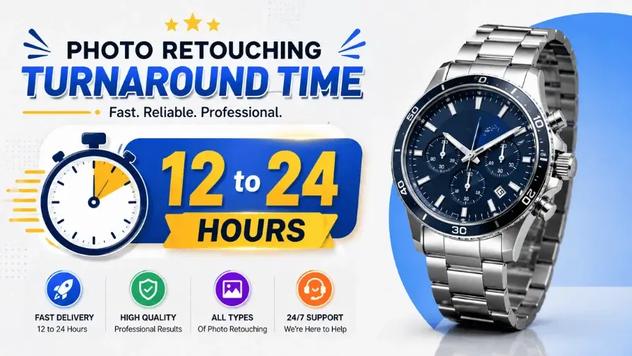 Photo Retouching Turnaround Time: How Long Does It Really Take?