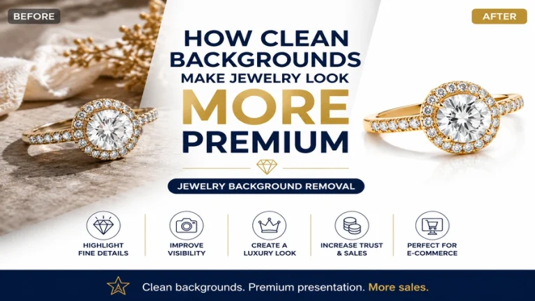 Jewelry background removal
