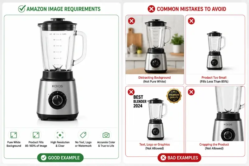 Product image requirements amazon