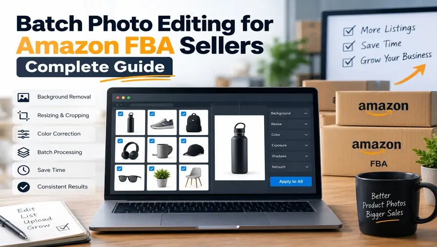 Batch photo editing for Amazon FBA sellers