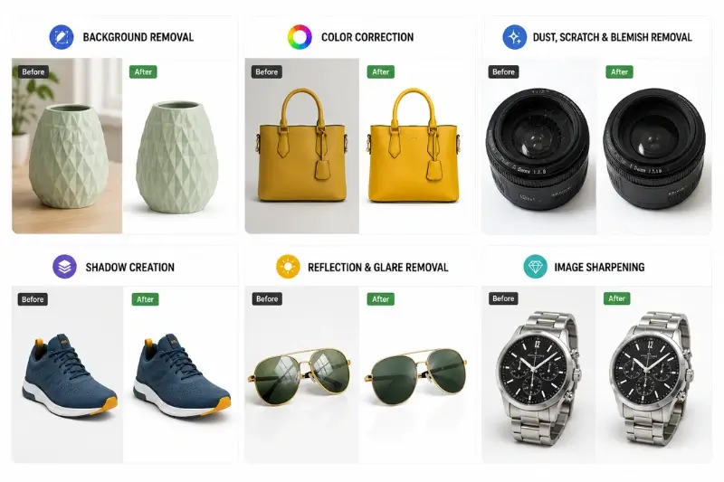Essential Photo Retouching Services for Amazon Product Images