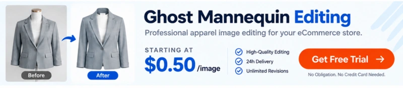 photo editing free trial for eCommerce apparel