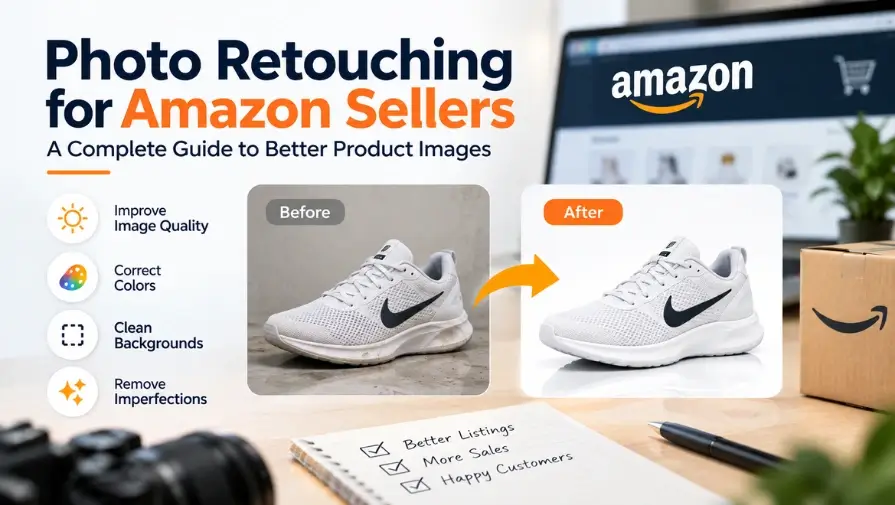 Photo Retouching for Amazon Sellers