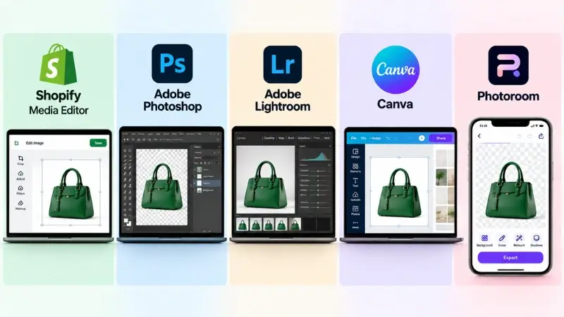 Shopify Product Photo Editing Tools