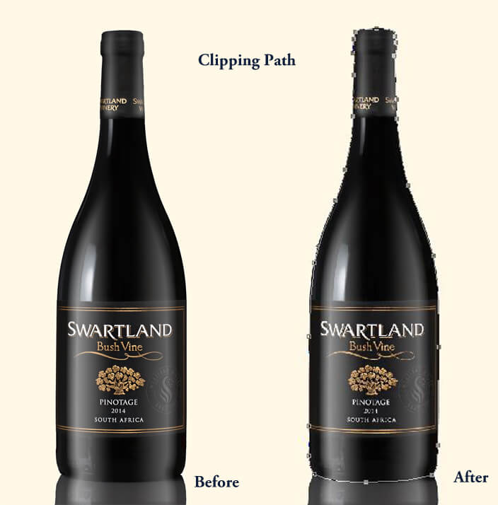 clipping path before after image