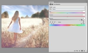 Hue and Saturation in Photoshop