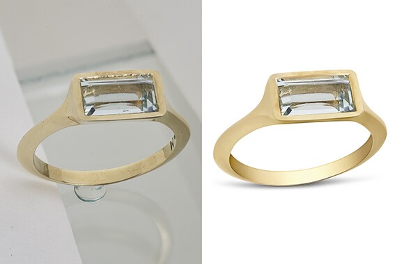 Jewelry Color Correction Editing